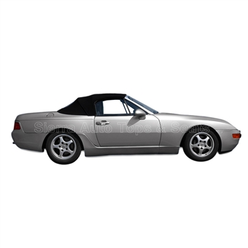 Porsche 944-968 Convertible Top Replacement - Black German Classic