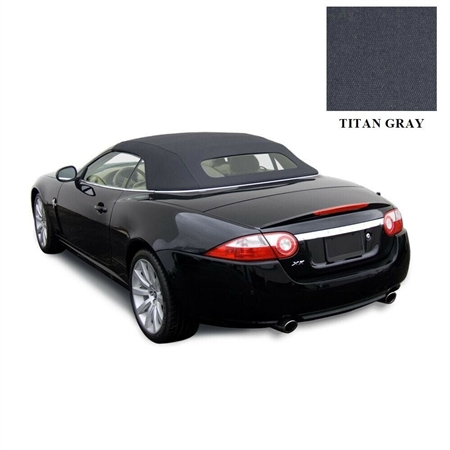 Jaguar XK/XKR Titan Grey Twillfast Convertible Top Replacement -2010-2017