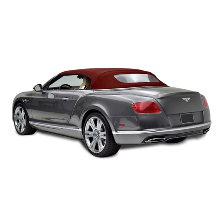 Bentley 2007-2010 Convertible Top - Bordeaux Twillfast RPC