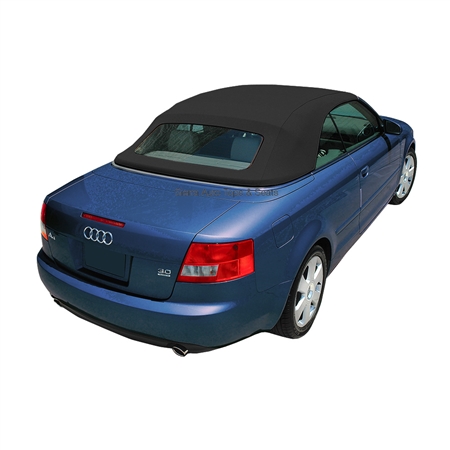 Black 2003-2009 Audi A4/S5 Convertible Replacement Top