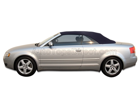 2003-2009 Audi A4 and Convertible Tops - Blue Stayfast Canvas
