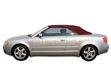 2003-2009 Audi A4 & S4 Convertible Soft Top in Burgundy Stayfast Canvas