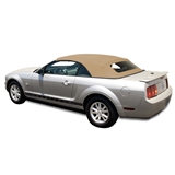 Ford Mustang 2005-14 Convertible Top - Tan/Beige Stayfast Cloth