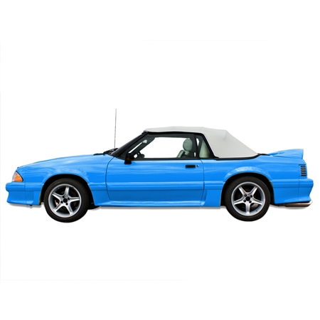 1991-1993 Ford Mustang Replacement Convertible Top w/ Plastic Window | Auto Tops Direct