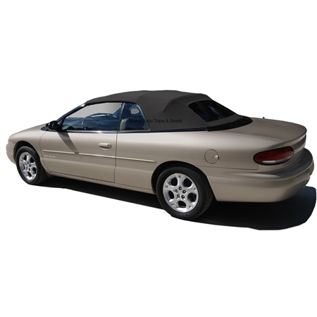 Chrysler Sebring Convertible Top - Black Twillfast & Glass Window