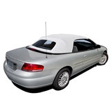 2001-2006 Chrysler Sebring Convertible Top Replacement - White Vinyl