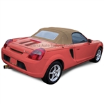 Replacement 2000-2007 Toyota MR2 Spyder Convertible Top - Tan Vinyl