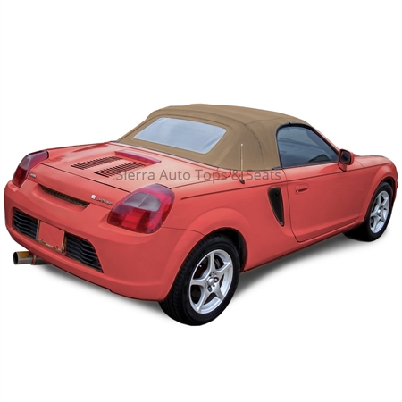 Replacement 2000-2007 Toyota MR2 Spyder Convertible Top - Tan Vinyl