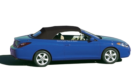 Toyota Solara 2004-2009 Convertible Top w/ Glass Window - Black