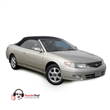 Replacement Toyota Solara 2000-2003 Convertible Top & Window - Black