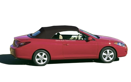 Replacement Toyota Solara 2004-2008 Convertible Top & Window - Black