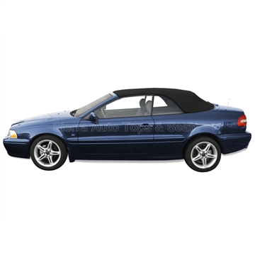 Volvo C70 Convertible Top 1999-2006 - Black, Twillfast II