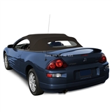 Mitsubishi Convertible Top 2000-2005 Eclipse Stayfast Canvas Black