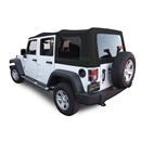 Jeep Wrangler JK Twill Canvas Soft Top