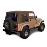 Sierra Offroad 1997-2002 TJ Wrangler Factory Style Soft Top with Tinted Windows in Spice Sailcloth