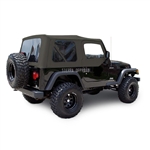 Sierra Offroad Wrangler Soft Top & Door Skins: Khaki Diamond