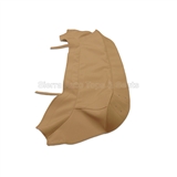 Replacement 1968 Jaguar XKE V6 Series Replacement Boot Cover: Tan