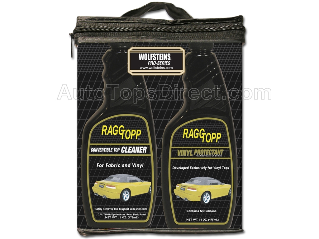 RaggTopp Fabric Convertible Top Cleaner and Protectant Kit
