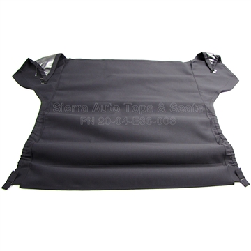 BMW E36 Headliner, Charcoal, 2 Tube, Full Length Front Heat-seal Pinch Welt, Full Power | Auto Tops Direct