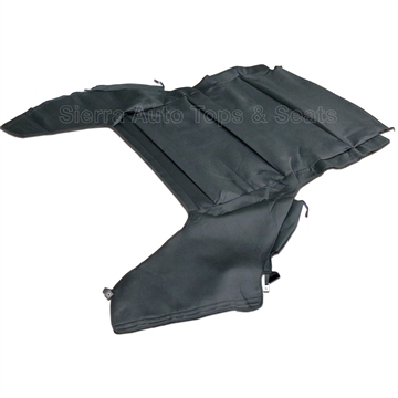 Chrysler Sebring Black Convertible Headliner, Cloth Foamback | Auto Tops Direct