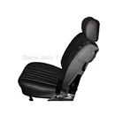 Mercedes Roadster Seat Replacement Kit: Black Leather & Diamond Insert