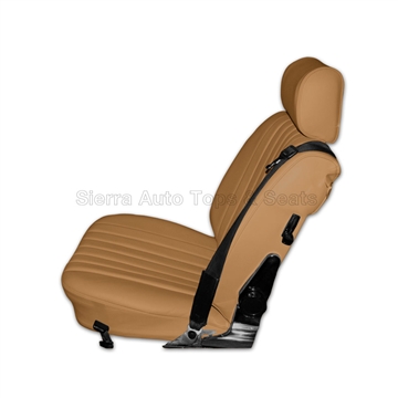 1972-1973 Mercedes SL Roadster Bamboo Leather Seat Replacement Kit | Auto Tops Direct