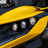 Baja Designs Triple Headlight Kit - for Can-Am Maverick R 2024+