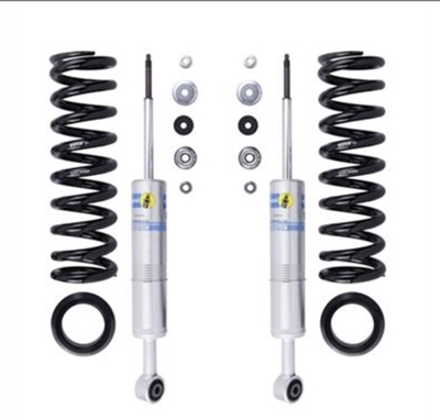 Bilstein 6112 Series Front 1.5-2.75" Lift Coilover Kit for 2010+ 4Runner w/ 150-200 lbs added weight (47-281202)