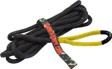 Bubba Rope 1/2" x 20' Lil' Bubba, 7,400-lb Kinetic Rope, Yellow Eyes
