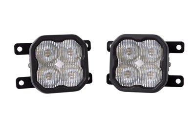 Diode Dynamics SS3 LED White Fog Light Kit for '21+ Ford Bronco (w/ Standard Bumper)