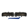 FORM Lighting 2010-2013 Toyota 4Runner, 2012-2015 Tacoma LED Mirror Lights (pair), Smoke Lens