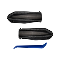 FORM Lighting 2014-2024 Toyota 4Runner LED Mirror Lights (pair), also fits 2013-2018 RAV4, Smoke Lens