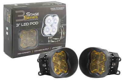 Diode Dynamics SS3 Fog Light Kit, Type B, Fits '14+ Tundra