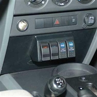 Daystar JK Switch Panel for 07-10 Jeep JK Wrangler, Rubicon & Unlimited