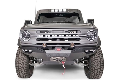 Fab Fours '21+ Ford Bronco Lifestyle Front Bumper, Matte Black