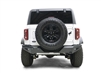Fab Fours '21+ Ford Bronco Standard Rear Bumper, Matte Black