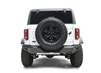 Fab Fours '21+ Ford Bronco Standard Rear Bumper, Matte Black