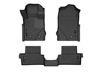 Husky WeatherBeater Floor Liners for '21+ Ford Bronco, 2 Door, BLACK