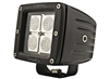 Hella Optilux Cube 4 LED Driving Lights, PR w/harness, relay & switch