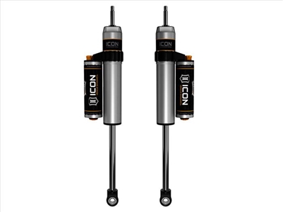 ICON '07-21 Tundra 2.5 Rear Shock VS Piggyback Res CDCV for 0-2" lift, PR