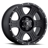 ICON Alloys Shield Wheel, 17", 6x5.5 Bolt Pattern, Satin Black