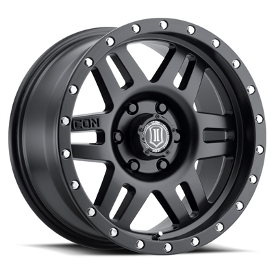 ICON Alloys Six Speed Wheel, 17", 6x5.5 Bolt Pattern