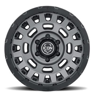 ICON Alloys Hammer Pro Wheel 17x8.5", 5x150 Bolt Pattern, 25mm Offset, 5.75" Backspacing, Mult. Color Options