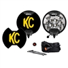 KC HiLites SlimLiteÂ® LED 2-Light System, 50W Spot, 6" dia.