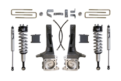 MaxTrac '05-23 Tacoma 2WD (6 Lug) 6.5" Lift Kit w/Fox Shox