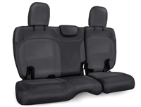 PRP Rear Bench Seat Covers for '18+ Jeep Wrangler JL 2 Door (Cloth Interior) - Multiple Color Options or Custom (B041/B043)
