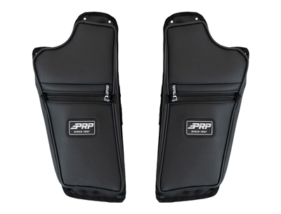 PRP Front Lower Door Bags with Knee Pad for 16+ Polaris General (Pair)
