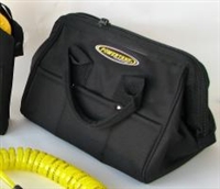 Power Tank Carry Bag, 13" Wide Opening Top, Zippered, Blk. Nylon