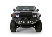 Smittybilt Toyota FJ Cruiser M1 Toyota FJ Cruiser Winch Mount Front Bumper with D-ring Mounts and Light Kit