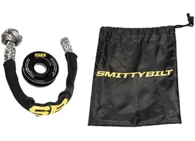 Smittybilt Soft Shackle with Recovery Ring, 33,000-lb rated